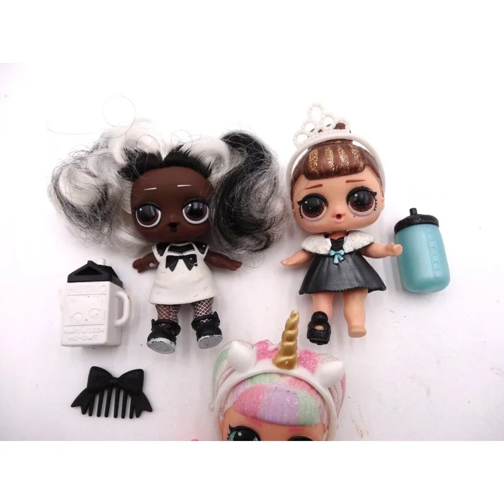 Lol Surprise UNICORN Doll Sparkle Series Glitter Color Change Ying Yang and It B